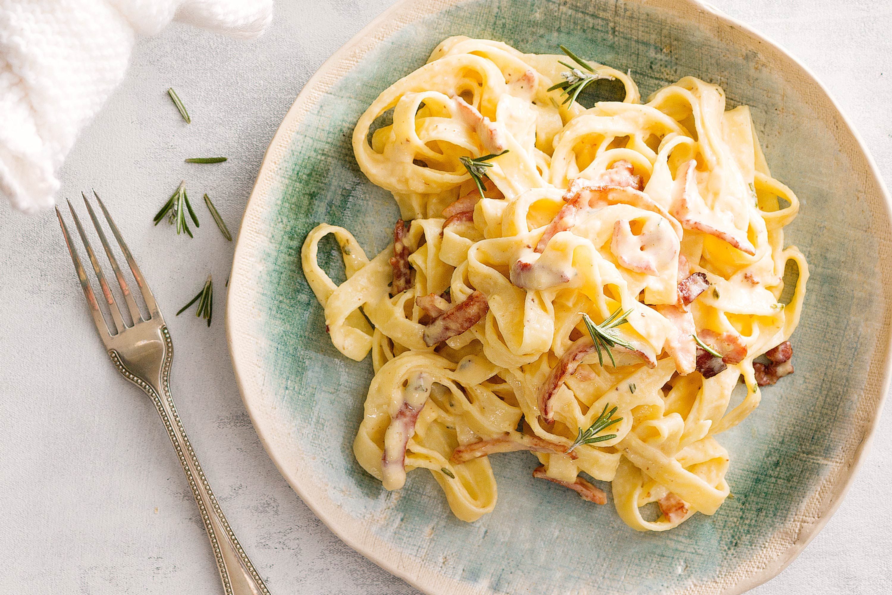 Spaghetti with Bacon