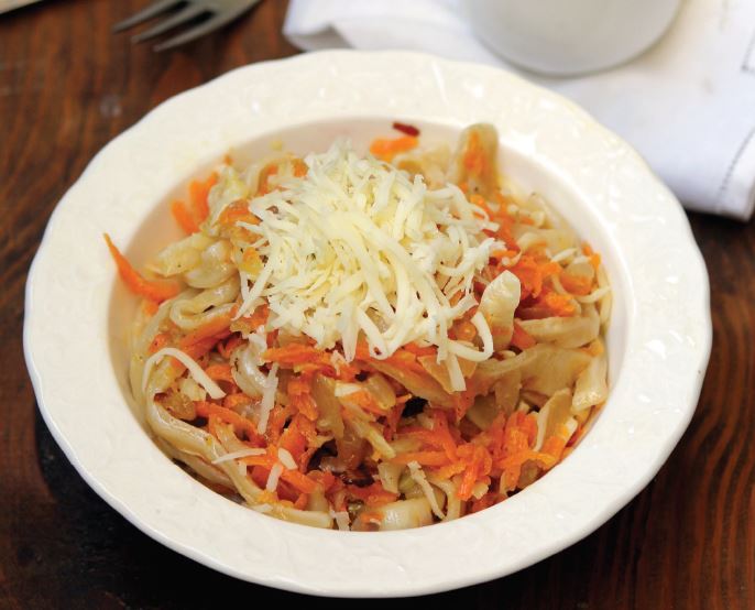Atria with Carrots and Matsoni