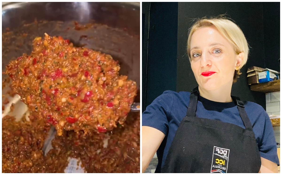 Megrelian Adjika with Walnuts (Tatiana Kvekveskiri's Recipe)