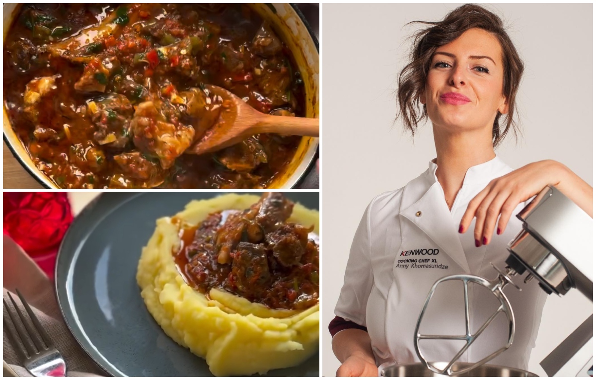 Traditional Georgian Beef Stew