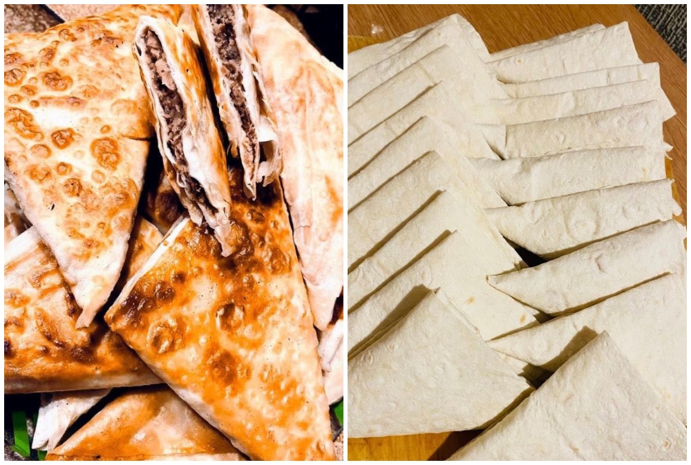 Lobiani in Lavash