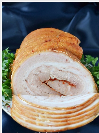 Pork Roll with Ajika