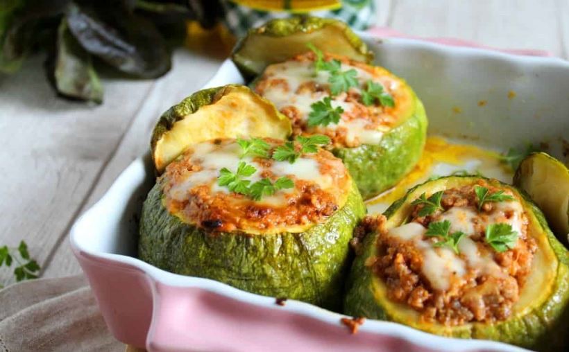 Italian Stuffed Zucchini