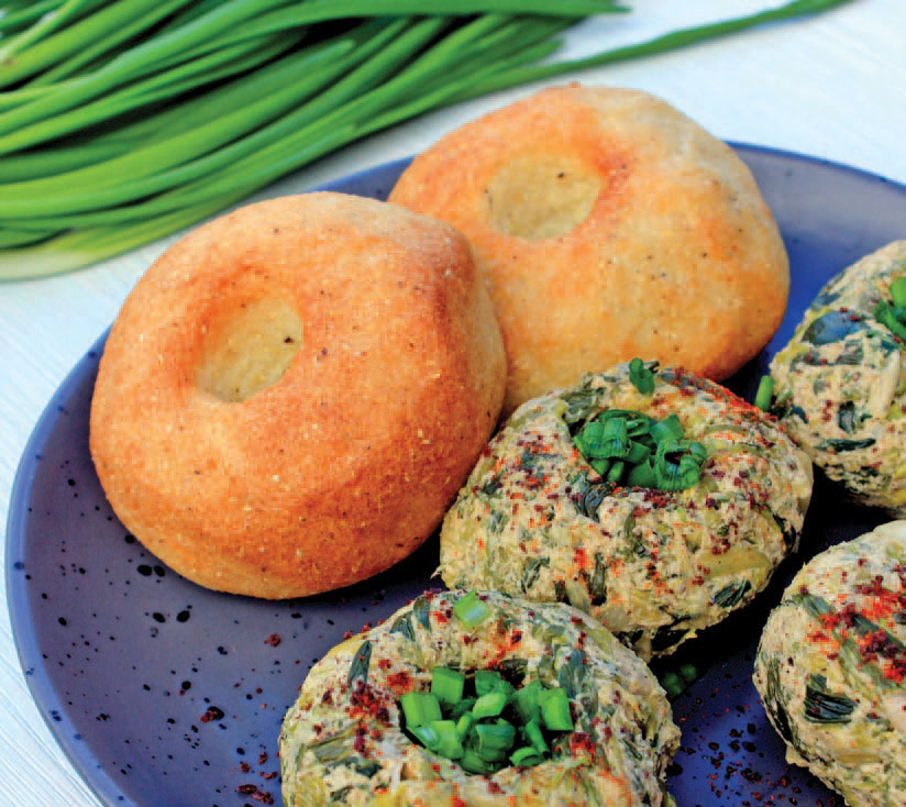 Leeks with Walnuts