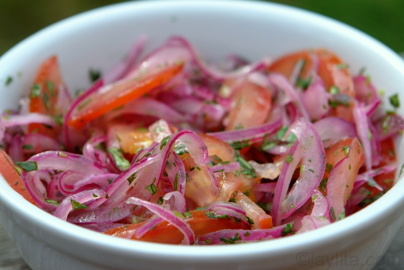 Red Onion and Tomato Salsa