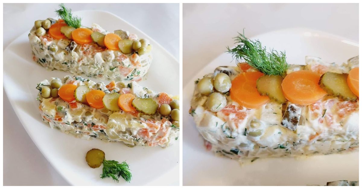 Georgian-Style Olivier Salad: A Unique Twist