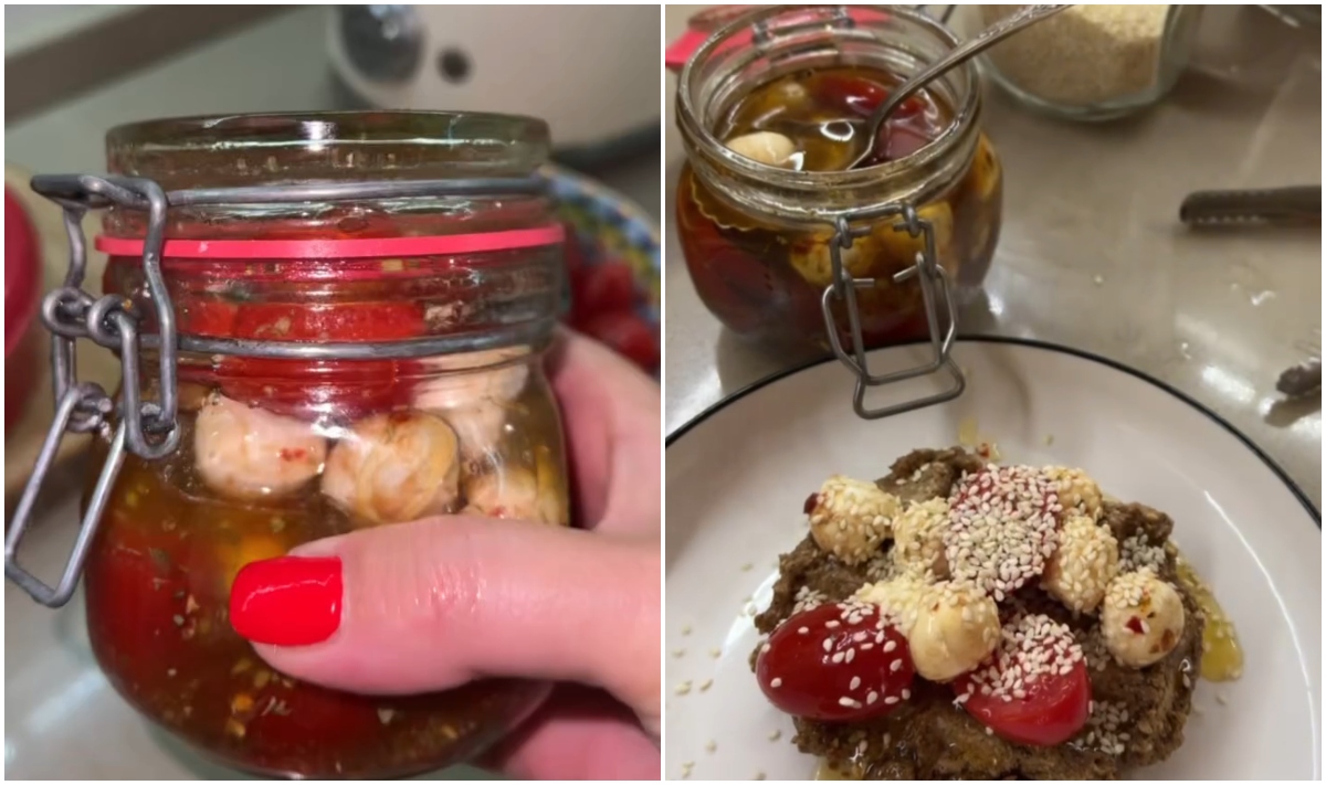 Marinated Tomatoes and Mozzarella