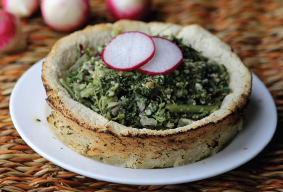 Mkhali in Mchadi Baskets