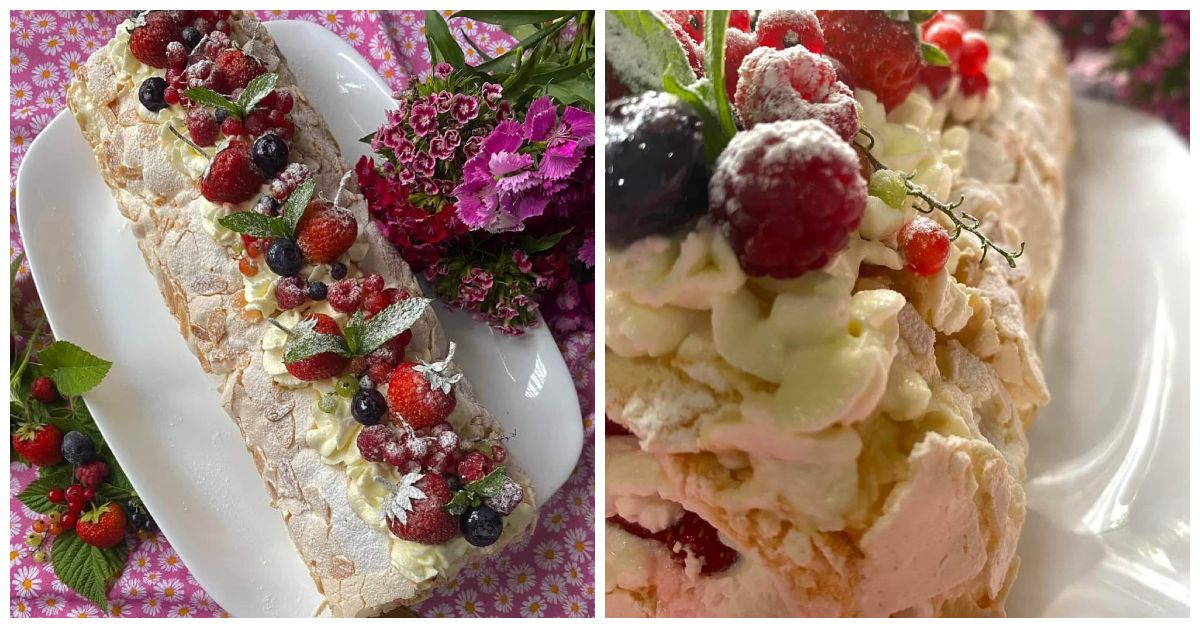 Meringue Roulade