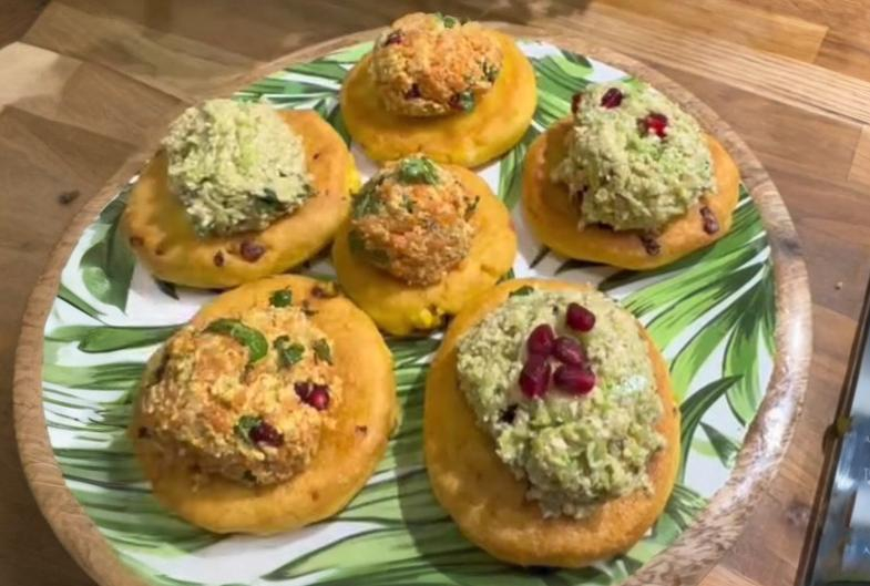 Zucchini and Carrot with Walnuts