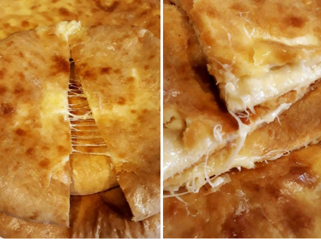 Khachapuri with Sour Cream Dough