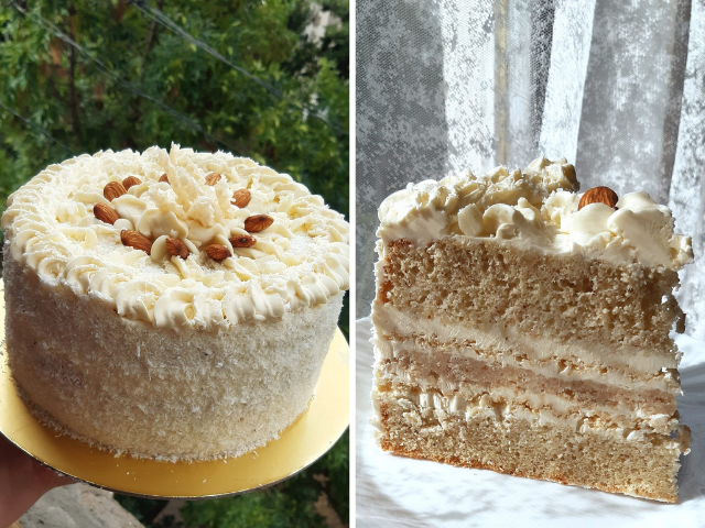 Raffaello Snickers Cake